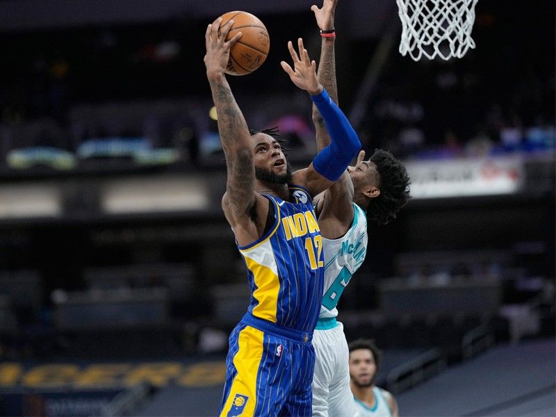 Pacers thrash Hornets to launch NBA playoff bid