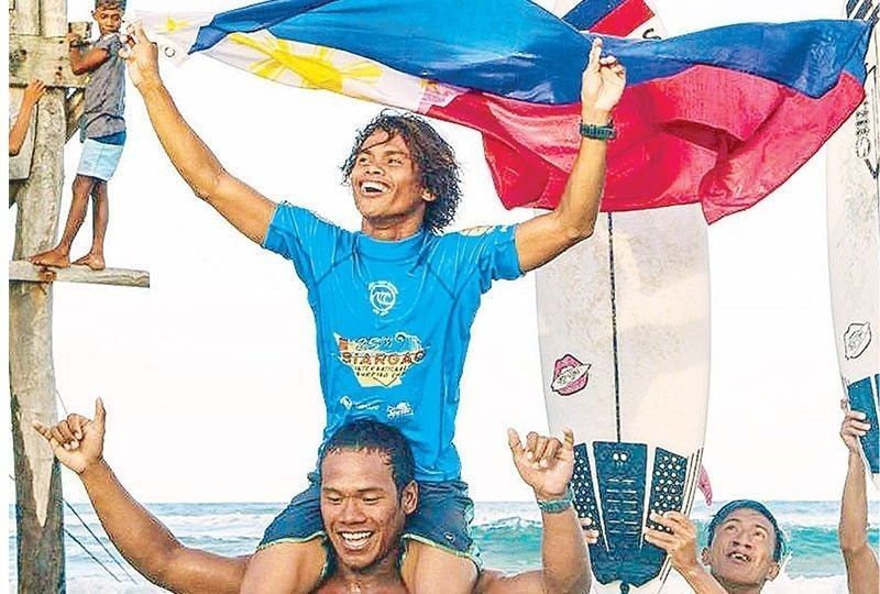 Pinoy surfers nagsimula na ng training