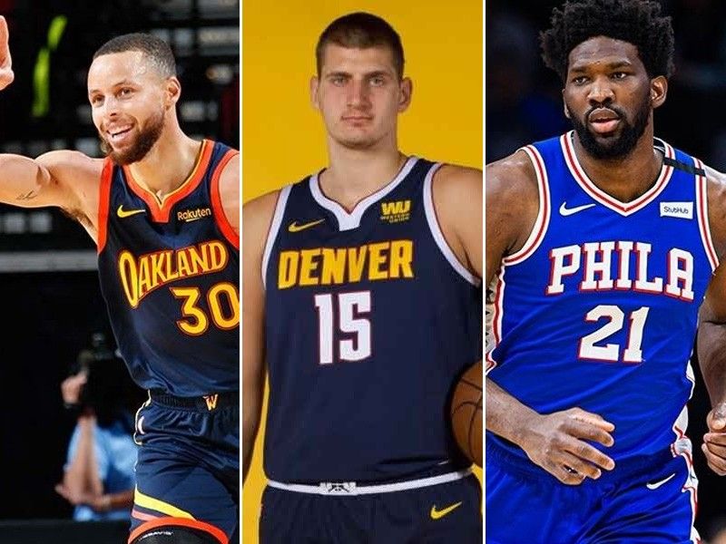 Curry, Jokic, Embiid are finalists for NBA MVP award