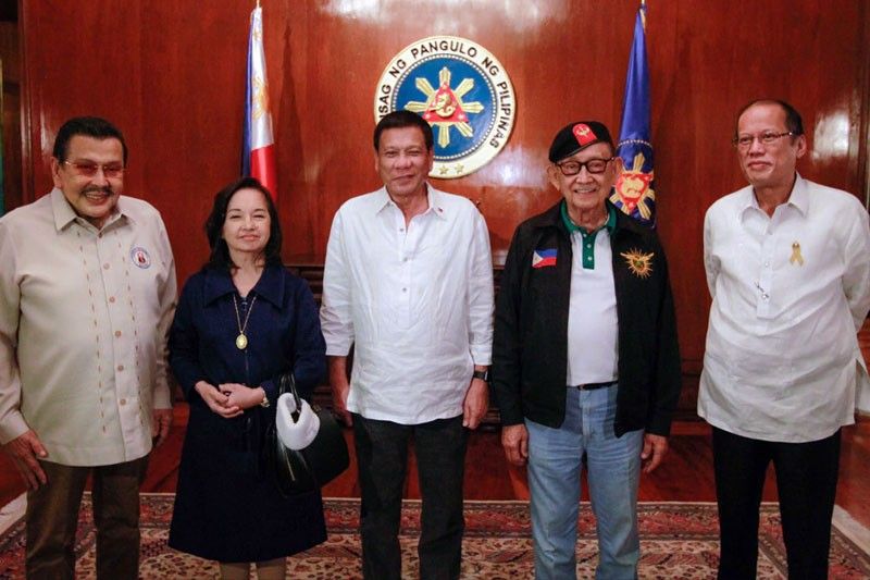 Palace: No urgency to meet with ex-presidents over West Philippine Sea