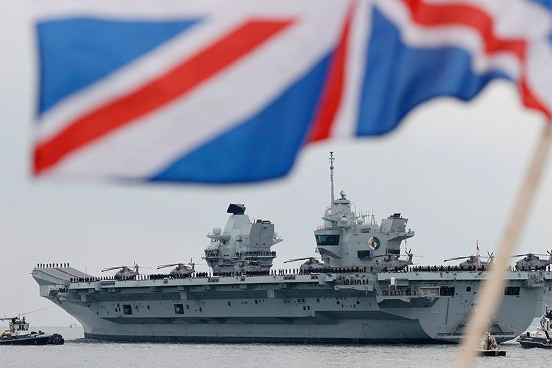 UK's largest warship to sail through Philippine Sea, South China Sea
