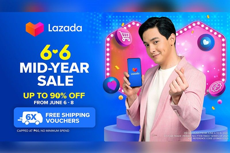 Lazada Philippines heralds 6.6 Mid-Year Sale with new brand ambassador Alden Richards