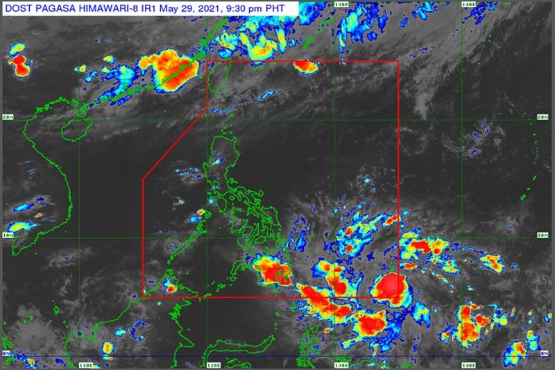 Low pressure area spotted off east Mindanao