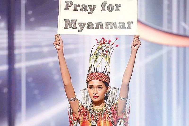 Miss Universe Myanmar 2020 brings â��light, hopeâ�� amid political crisis