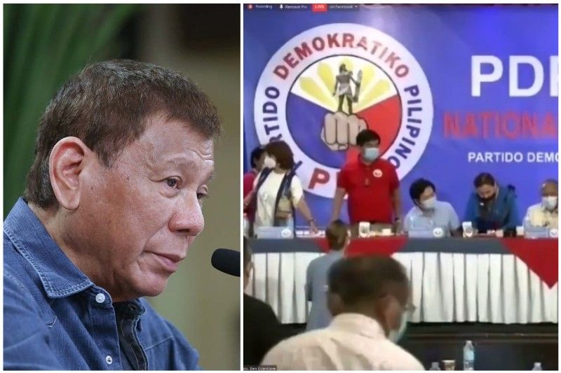 PDP-Laban nat'l council 'kukumbinsihing' tumakbong VP si Duterte sa 2022