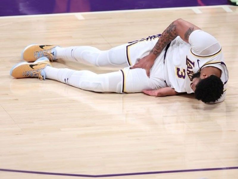 Davis questionable for Lakers in Game 5 vs Suns
