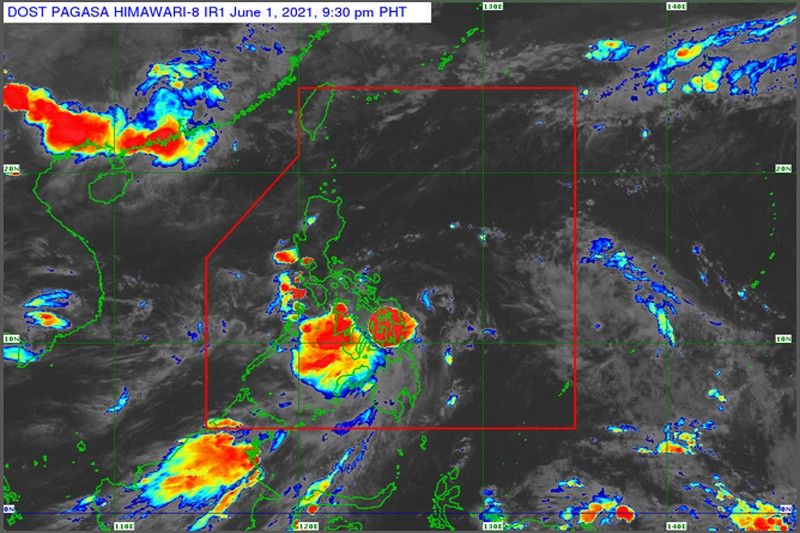 Dante brings strong wind, heavy rain in Eastern Visayas