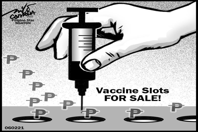 EDITORYAL - Banta ng DILG sa LGUs sa vaccine slots for sale