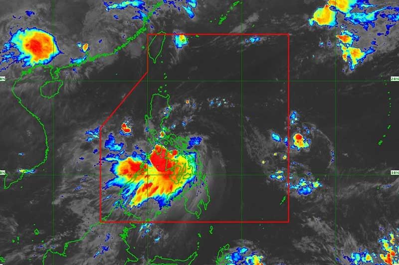 Signal No.2 in parts of Luzon due to 'Dante'