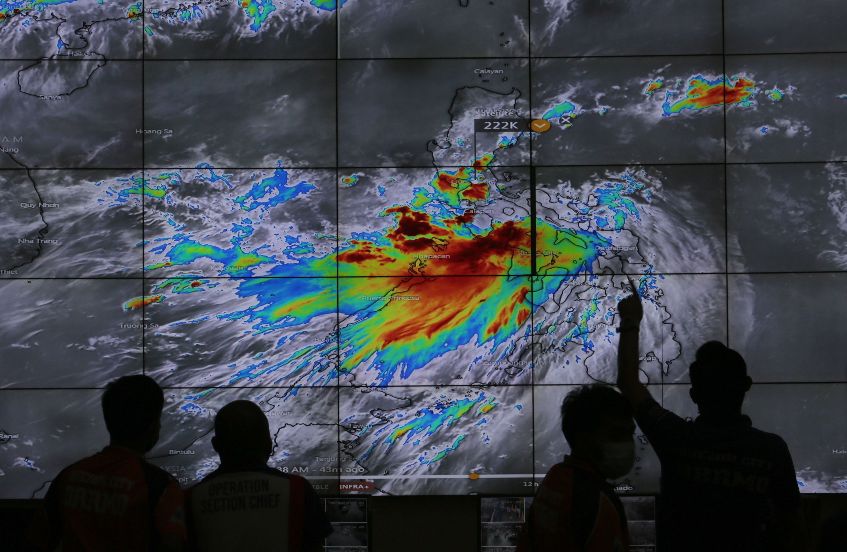 'Dante' slows down as storm approaches West Philippine Sea