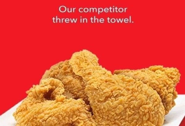 McDonald's clarifies 'threw in towel' viral photo about Jollibee 'fried towel' incident