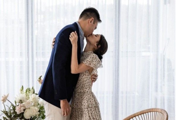 Bianca King ties knot with Ralph Wintle in their living room
