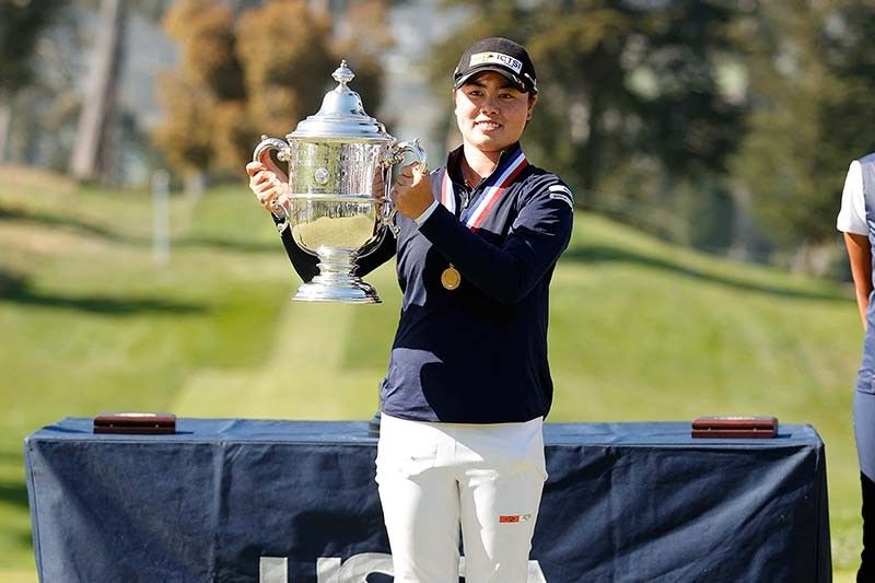 US Women's Open champ Saso gets pat on the back from 'idol' McIlroy