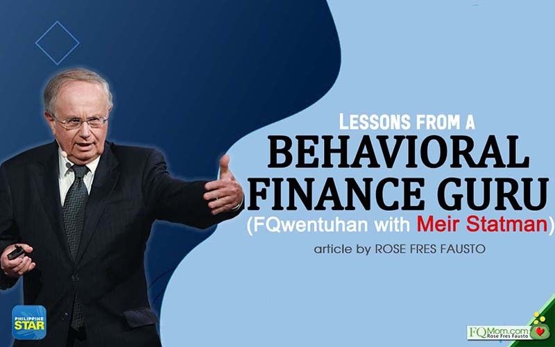 Lessons from a behavioral finance guru (FQwentuhan with Meir Statman)