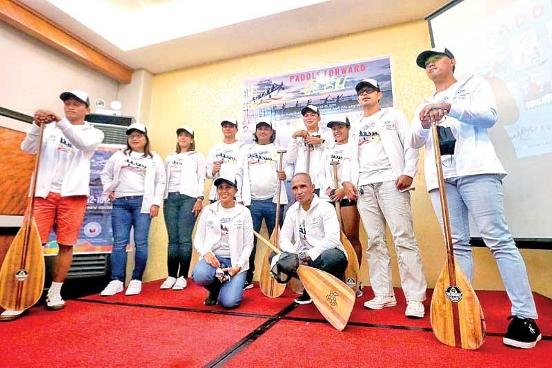 13 Pinoys set out for five-day, 200km ocean paddling journey