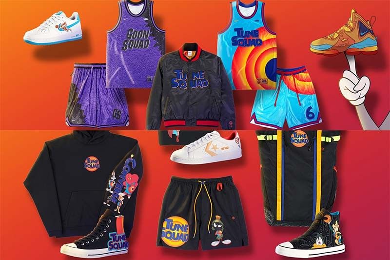 collar oración Amabilidad LOOK: 'Space Jam 2' Nike and Converse collection features new LeBron 19,  Air Force 1s, more | Philstar.com