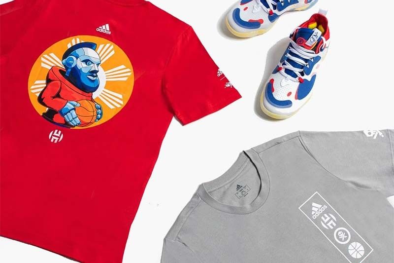 LOOK: James Harden sports Philippine flag-inspired sneakers