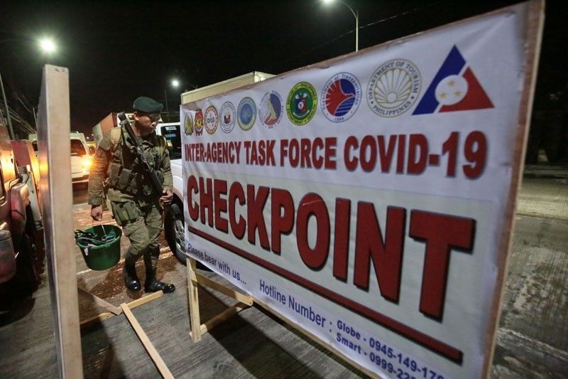 PNP: Quarantine checkpoints to stay