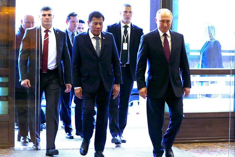 Philippines, Russia vow to boost ties