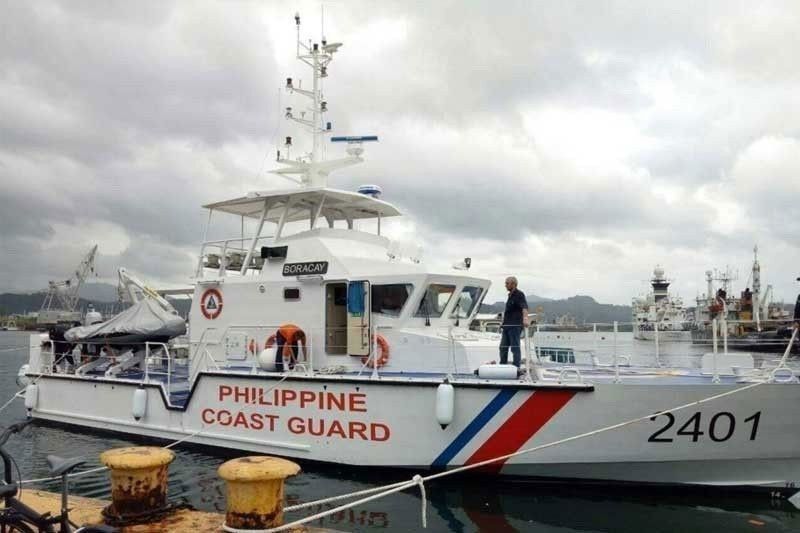 PCG probes cargo vessel fire