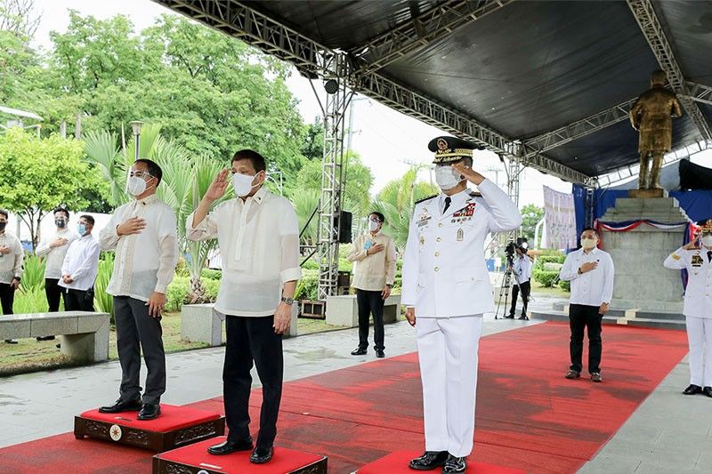 Palace says Duterte not ill, merely lost balance due to 'simple misstep'