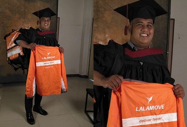 Delivery rider delivers his best package yet: College diploma