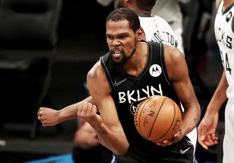 Durant takes over as Nets grind thru