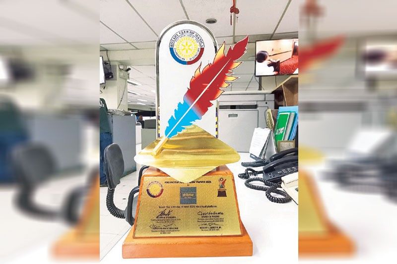 STAR top recipient of Rotary Manila journalism award