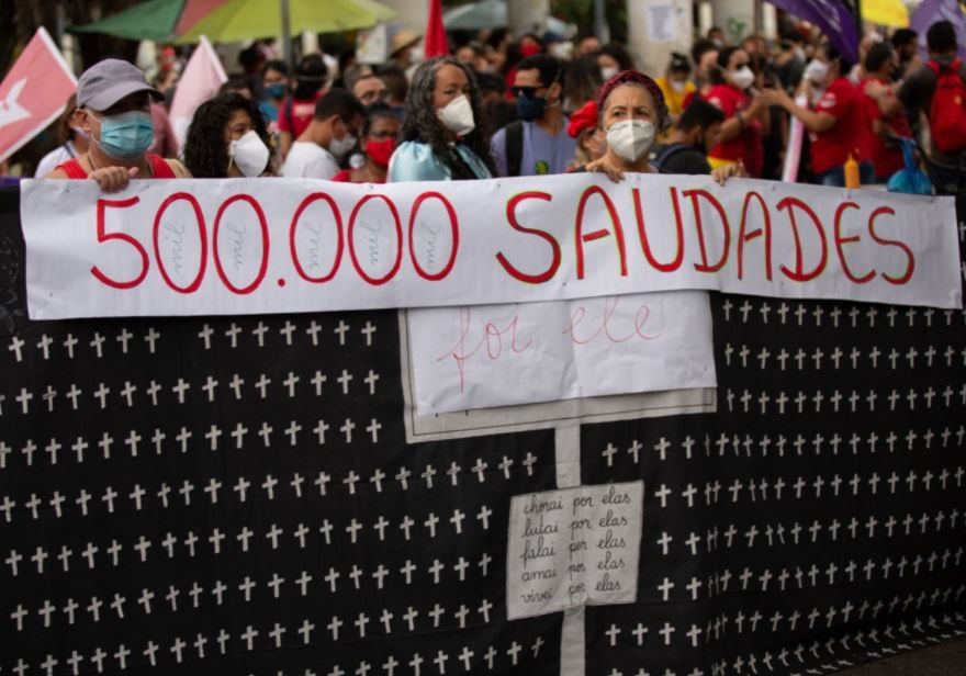 Third pandemic wave hits as Brazil surpasses half million COVID-19 deaths