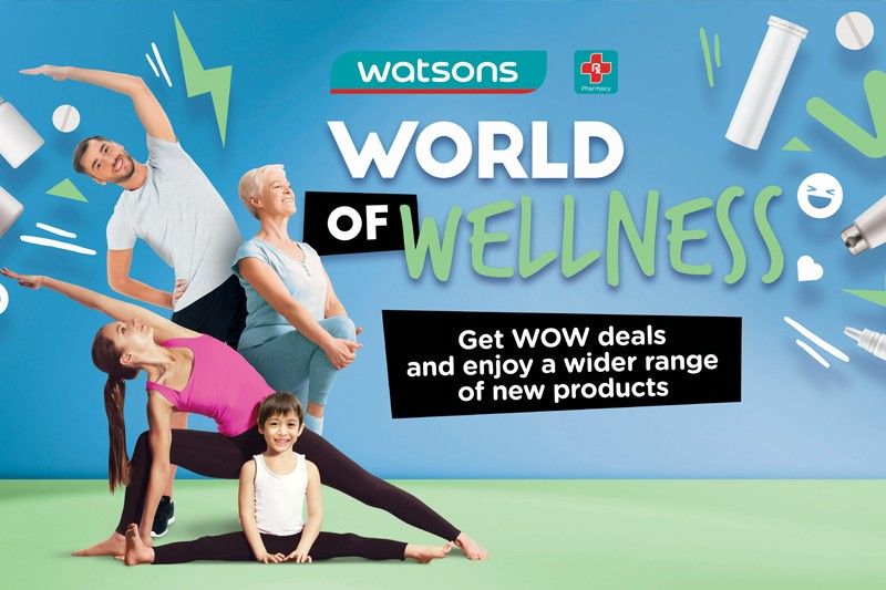 Health and wellness are accessible at Watsons!