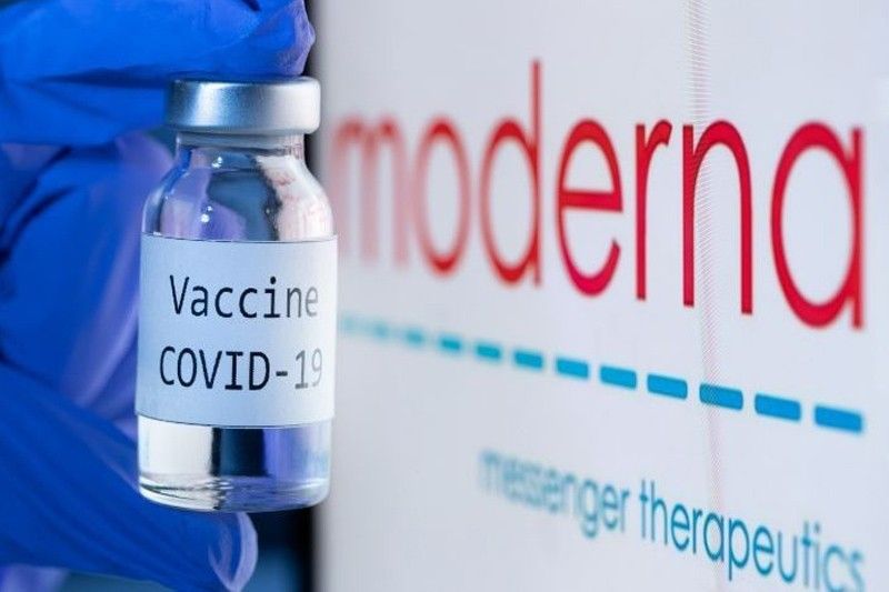 Moderna vaccines set to arrive