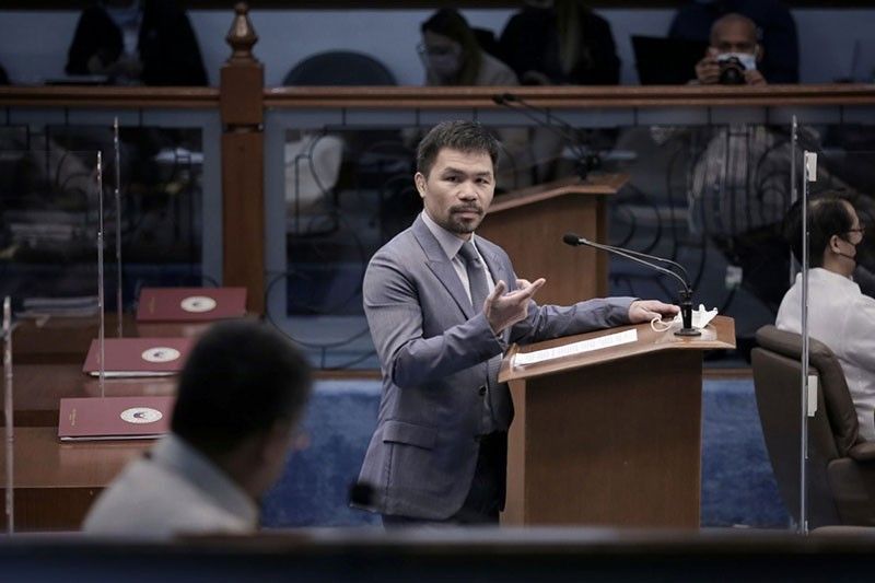Palace: Pacquiao may have been absent when Cabinet officials discussed COVID-19 response