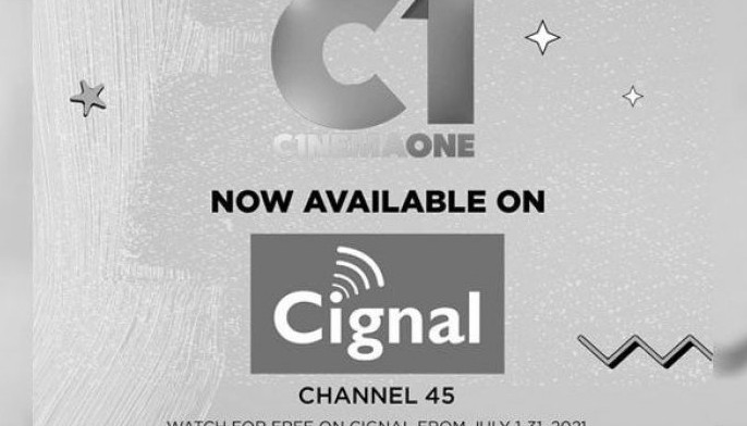 Cinema One at Myx, nasa Cignal na
