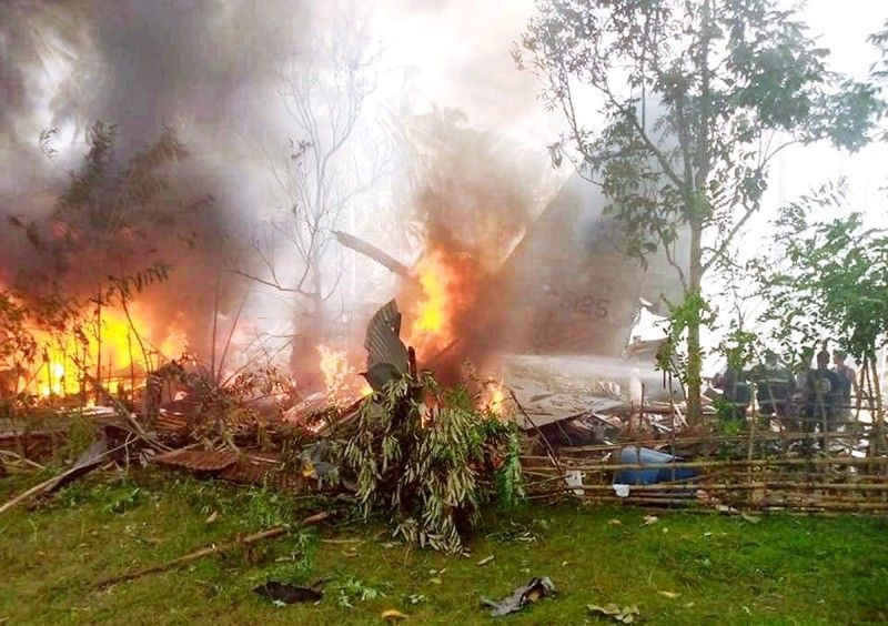 45 dead, 53 hurt in AFP plane crash