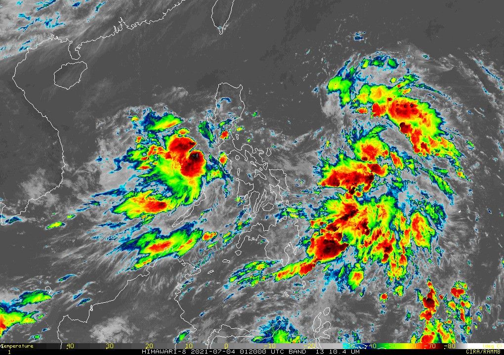 2 LPAs seen to bring rains over parts of Philippines â�� PAGASA
