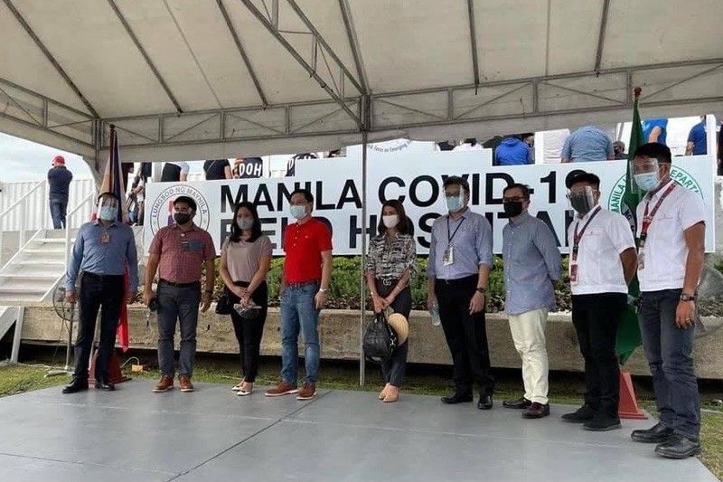 Meralco energizes Manila Mega Field Hospital
