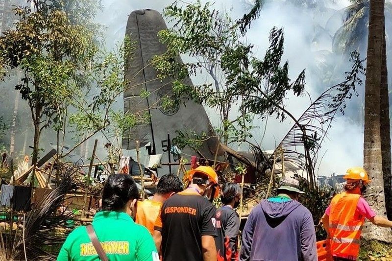 Military identifies four more bodies from Sulu C-130 crash