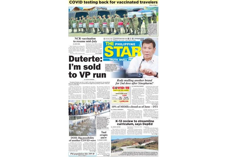 The STAR Cover (July 8, 2021)