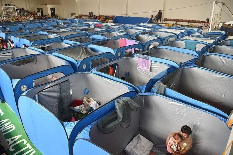 Evacuees sa Batangas isasailalim sa RT-PCR test