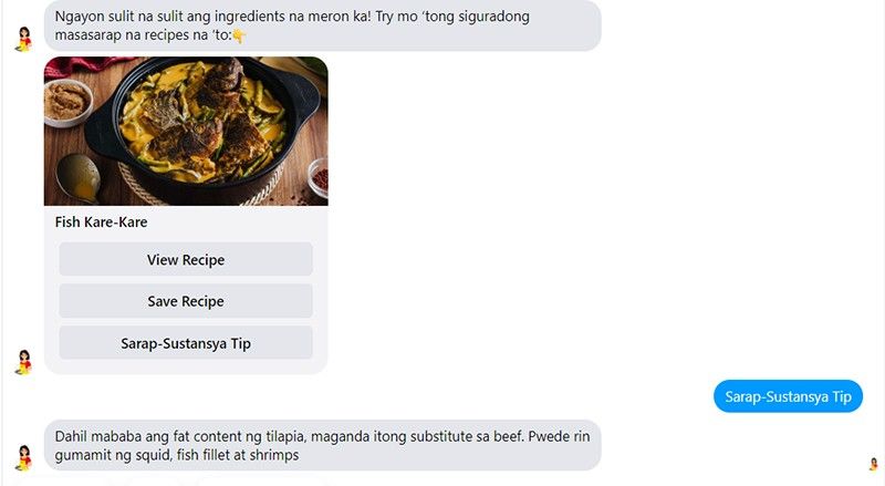 Newbie cooks, Tita Chatbot is here to give you helpful tips in the kitchen