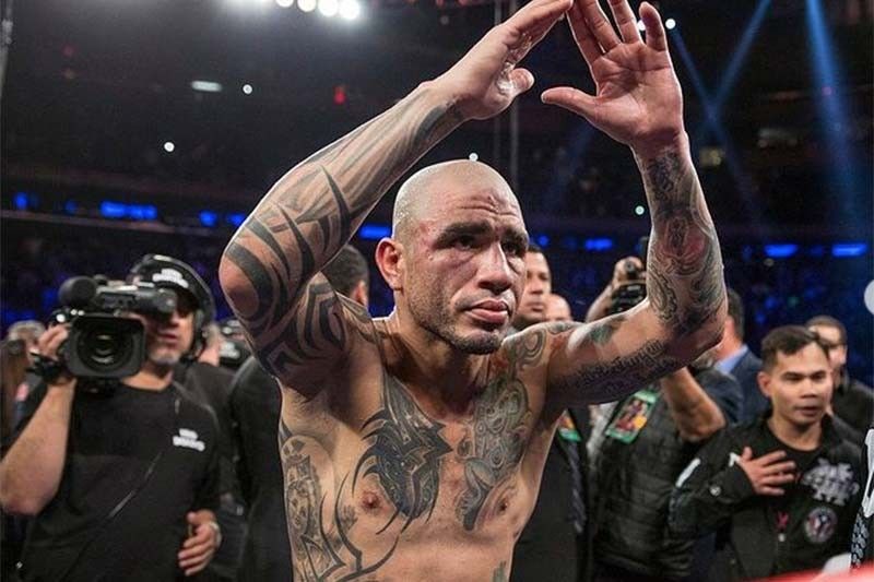 Miguel Cotto visits Pacquiao at Wild Card