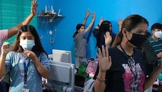 41 alleged members of cybersex ring held