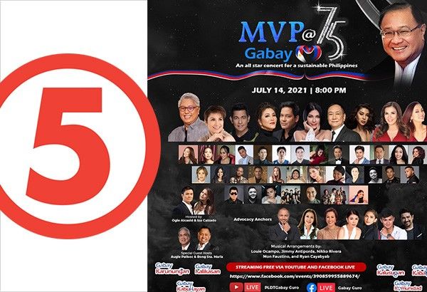 Ex-ABS-CBN stars' move effective as TV5 ratings soar; MVP serenaded by stars
