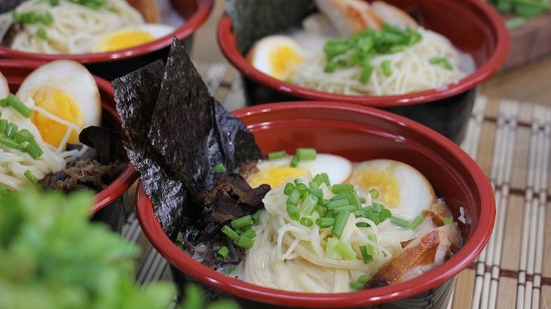 Authentic Japanese ramen soup, bago at magandang ideya pang negosyo!