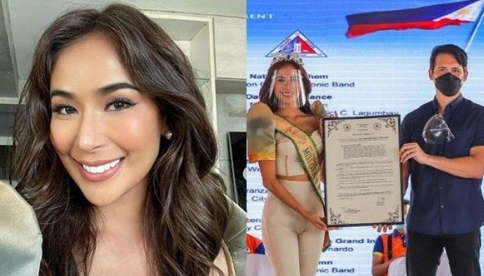 Samantha Bernardo honored in Quezon City, shares beauty secrets