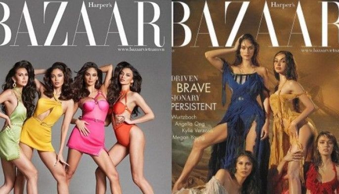 From Earth to Universe: Pinay queens reign on Harper's Bazaar Vietnam cover