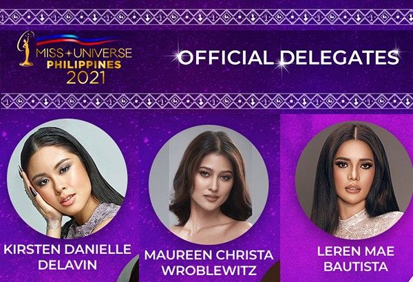It's official: Kisses Delavin, Maureen Wroblewitz, Leren Bautista join Miss Universe Philippines 2021