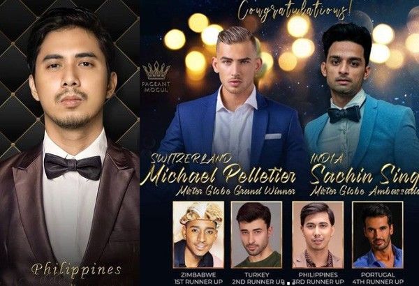 Philippine delegate wins big at Mr. Globe 2021