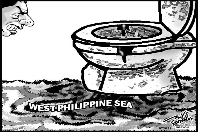 EDITORYAL - Sinisira at dinudumihan ang West Philippine Sea