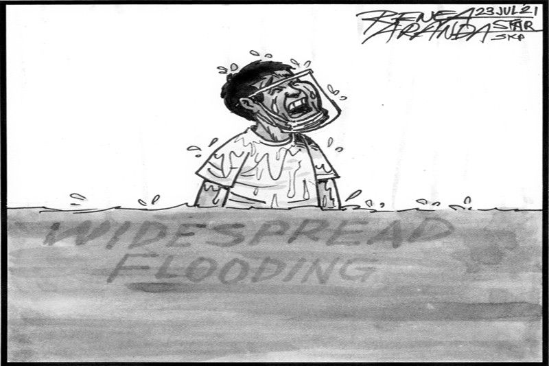 EDITORIAL- Paralyzed by floodsâ�¦ again